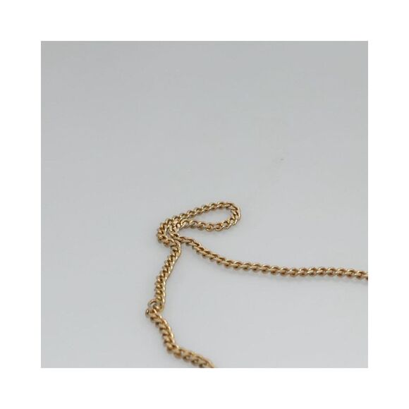 Pre Loved Dior Canvas Shoulder Bag Chain Strap Unisex Beige - Picture 8 of 8